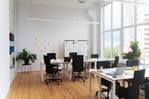 desain kantor minimalis tampak depan