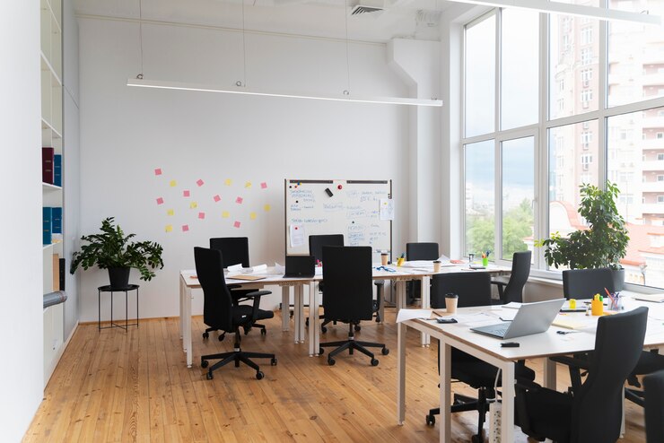desain kantor minimalis tampak depan