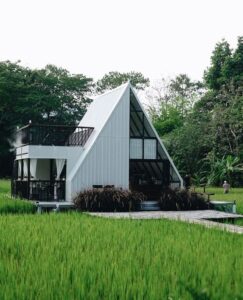 bangun rumah di tanah bekas sawah