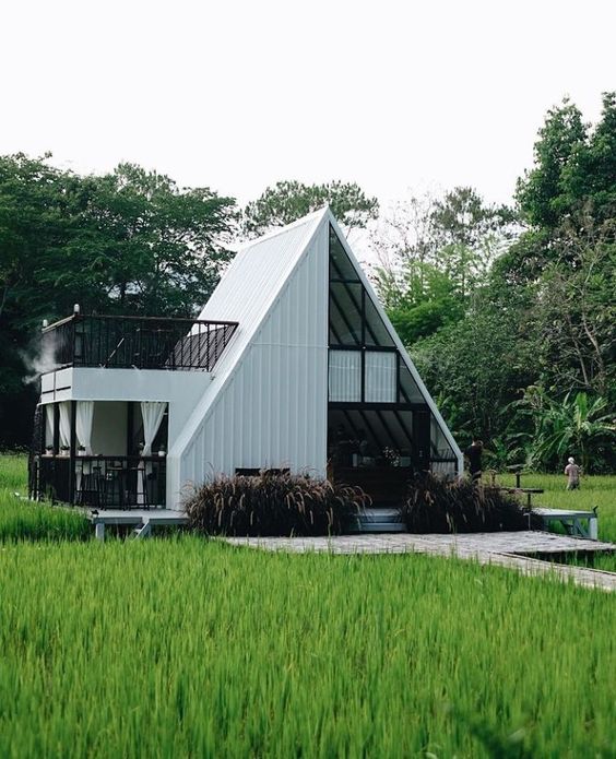 bangun rumah di tanah bekas sawah