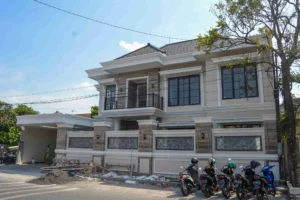 desain rumah mewah klasik 2 lantai
