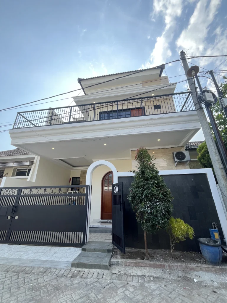 desain rumah mewah klasik 2 lantai