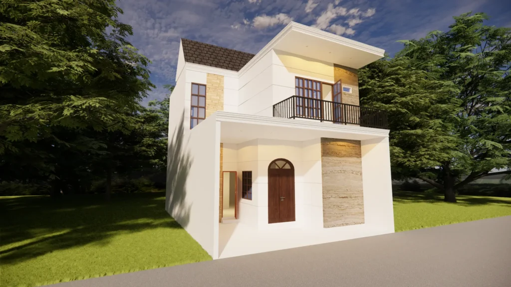 desain rumah mewah minimalis modern